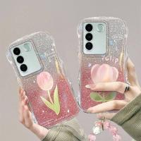 ราคา เคส Vivo V27 V29 5G เคส Vivo V27 V25 Pro 5G เคส Vivo V23 5G เคส นิ่มลายการ์ตูนสไตล์ใหม่พร้อมกลิตเตอร์สีชมพูกระดาษกันกระแทก (20697867393)