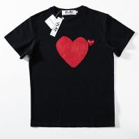 ราคา 2022 New Cdg Play Red Heart T Shirt Men Woman Cotton Short Sleeve Comme Des Garcons Hip Hop Fashion Couple T shirts kRFU (17248037281)