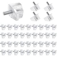 ราคา 3 mm Shelf Pins Clear Support Pegs Cabinet Shelf Pegs Clips Shelf Support Holder Pegs for Kitchen Furniture (19805488483)