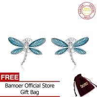 ราคา BAMOER 925เงินสเตอร์ลิงต่างหูแมลงปอเล็กๆสำหรับผู้หญิงเครื่องประดับเงินไม่ก่อให้เกิดการแพ้สำหรับเด็กต่างหูป้องกันภูมิแพ้ BSE455 (5384880032)