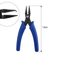 ราคา คีมอัญมณีสีฟ้า1ชิ้นคีมตัดลวดสายเคเบิลคีมตัดโซ่อุปกรณ์เปิดแหวนปลายคีมหนีบเครื่องประดับ DIY ทำมือ (13823265813)