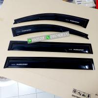 ราคา กันสาด Mitsubishi Pajero สีดำ ใส่ปี 2009 2014 (7702605777)