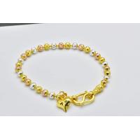 ราคา สร้อยข้อมือทองไมครอน สร้อยข้อมือชุบทองแท้ 100 กำไลทองชุบ เศษทองคำแท้ สร้อยหุ้มทอง ชุบทอง 24K ไม่ลอก ไม่ดำ (20373861527)