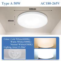 ราคา CHENBEN ไฟเพดาน Led โมเดิร์นโคมไฟเพดานทรงกลม18W 30W 40W สำหรับห้องนั่งเล่นห้องนอนห้องครัวห้องน้ำโคมไฟ (11664988429)