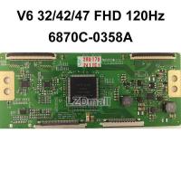 ราคา 1 PCS T CON BOARD V6 32 42 47 FHD 120Hz 6870C 0358A Ver1 0 TV Tcon Logic BOARD (1247146730)