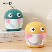 ราคา YEYA ถังขยะพลาสติก ถังขยะตั้งโต๊ะ ที่ใส่ขยะขนาดเล็ก ถังขยะพลาสติกตั้งโต๊ะ ถังขยะ ถังขยะมินิมอล แบบพกพา ถังขยะสำนักงาน กล่องอเนกประสงค์ ตะกร้าขยะสำนักงานขนาดเล็ก ถังขยะในรถ ถังขยะเล็กน่ารัก ให้โต๊ะไม่ร