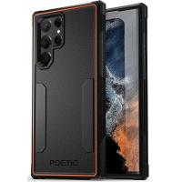 ราคา Poetic Neon Series Case Designed for Samsung Galaxy S22 Ultra 5G 6 8 inch Dual Layer Heavy Duty Tough Rugged Lightweight Slim Shockproof Protective Case 2022 Cover for Galaxy S22 Ultra 5G Black (15198