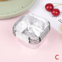 ราคา 438178 ZXC ถาดถ้วยมัฟฟินทาร์ตไข่รูปหัวใจสำหรับเรือทรงสี่เหลี่ยมขนาดเล็ก10ชิ้นแม่พิมพ์อลูมิเนี่ยม DIY ฟอยล์เค้กทาร์ตถ้วยพายถาด (20464261373)