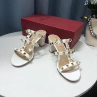 ราคา รองเท้าแตะส้นสูง Valentino แฟชั่นสําหรับผู้หญิง th (19631456493)