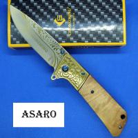 ราคา ASARO CM001 CHONGMING knife รุ่นCM71 มีดพับพกพา มีดเดินป่า มีดสวยงาม ลวดลายเอกลักษณ์สวยงามน่าสะสม ขนาด21 00ซม (11910180942)