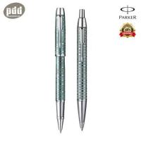 ราคา PARKER เซ็ท 2 ด้าม ปากกาป๊ากเกอร์ ไอเอ็ม พรีเมี่ยม โรลเลอร์บอล และลูกลื่น 2 pcs SET PARKER IM PREMIUM ROLLERBALL PEN AND BALLPOINT PEN ราคาพิเศษ พร้อมกระดาษห่อของขวัญ (352941087)