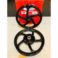 ราคา ล้อแม็ก MIO125 ขอบ 14 ดำล้วน Racing boy (10547454120)
