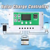 ราคา PowMr MPPT solar charge controller 0 fault 10A 20A 30A 40A 12V 24V car battery charger LCD dual timer control T10 T20 T30 T40 (19685464473)