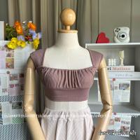 ราคา กล้ามครอปคอเหลี่ยม กล้ามครอป ครอปคอเหลี่ยม (20579358264)