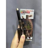 ราคา NOVO StereoTwo Color Silky Eye Shadow อายแชโดว์ (213188509)