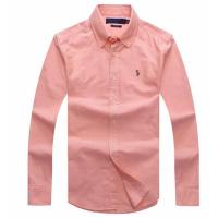 ราคา Stock High Original Ralph LaurensชายแขนยาวOxford Solidเสื้อเชิ้ตลำลองPoloเย็บปักถักร้อยRegular Fit Turn Down Collarธุรกิจเสื้อทำงาน (14912002744)