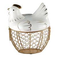 ราคา สินค้าส่งจากไทย ตะกร้าไข่ไก่ ใส่ได้ 30 ฟอง ตะกร้าเก็บไข่ ตะกร้าเหล็กใส่ไข่ ตะกร้าเก็บไข่ไก่ ตะกร้าแม่ไก่ กล่องเก็บไข่ (11464110676)