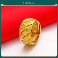 ราคา ASIX GOLD แหวนผู้ชายทอง 24K แหวนมังกรครอบงำ แหวนผู้ชายเท่ ไม่ดำ ไม่ลอก (20330853906)