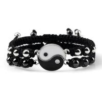 ราคา สร้อยข้อมือคู่รักลายมังกรไทชิมินิมอลสำหรับแฟชั่นสำหรับผู้หญิงกำไลข้อมือมิตรภาพทำมือหยินหยาง (20860855809)