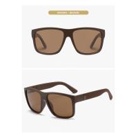 ราคา แว่นกันแดดโพลาไรซ์ทรงสี่เหลี่ยมสำหรับผู้ชายแว่นกันแดดสำหรับขับรถกลางแจ้งสไตล์ลำลองสำหรับขี่จักรยานวิ่งตกปลากรอบกว้างสไตล์วินเทจ (21170477756)