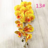 ราคา ในร่ม potted จำลอง phalaenopsis ตกแต่งบ้านปลอมดอกไม้เครื่องประดับ 3D การพิมพ์มือรู้สึกเดี่ยว 9 หัว phalaenopsis Thailand โกดังจัดส่ง 24 ชั่วโมง (16260423359)