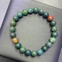 ราคา กำไลหินแท้บลัดสโตน Bloodstone 8mm (9736732284)