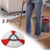 ราคา 1 3Pcs ไมโครไฟเบอร์ Spin ไม้ม็อบทำความสะอาด Refill หัวเปลี่ยนสำหรับ Vileda O Cedar EasyWring Mop เครื่องมือทำความสะอาดบ้าน Mop AccessoriesSpecifications (7761754489)