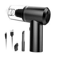 ราคา เครื่องดูดฝุ่นขนาดเล็กไร้สาย ดูดฝุ่นแบบพกพา เล็ก แบบมือถือ ที่ดูดฝุ่นในรถ 9000r min vacuum ภายในบ้าน ที่ดูดฝุ่นที่นอน ที่ดูดฝุ่นเครื่องดูดฝุ่นไรสาย BLACK 1729661933117868292 (20181435208)