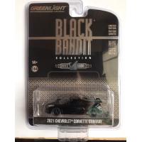 ราคา Greenlight 1 64 Black Bandit Series 26 2021 Chevrolet Corvette Stingray 28090 (13410574212)