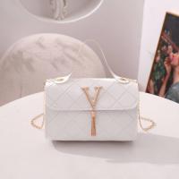 ราคา กระเป๋าสะพายไหล่ประดับพู่รูปตัววีลายนูนลายหมากรุกลำลองแบบกระเป๋าสำหรับผู้หญิงทันสมัย (21005459897)