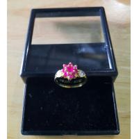 ราคา แหวนพลอยทองเหลืองลายดอกพิกุลเล็ก แหวนพลอยประจำวัน งานทองเหลืองแท้ๆใส่ประจำได้ BR 25 (14762083197)