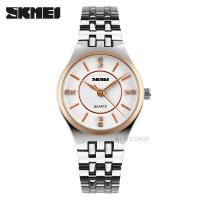 ราคา ฟรี ส่วนลด 15 นาฬิกา SKMEI 1133 นาฬิกาข้อมือ ทางการ แฟชั่น สายสแตนเลส ระบบควอตซ์ ฝังเพชร กันน้ำ สินค้าพร้อมจัดส่ง ส่งไว บริการเก็บเงินปลายทาง (19677462377)