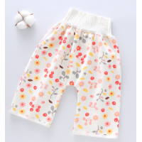 ราคา พร้อมส่งจากไทย กางเกงผ้าอ้อมใส่นอนกันฉี่ กระโปรงผ้าอ้อมใส่นอนกันฉี่ ซักได้ (11019274117)