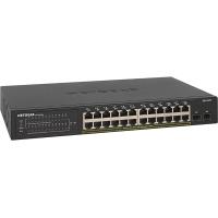 ราคา NETGEAR 26 Port PoE Gigabit Ethernet Smart Switch GS324TP Managed with 24 x PoE 190W 2 x 1G SFP Desktop or Rackmount S350 series 26 port 24xPoE 190W 2xSFP (19528452256)