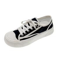 ราคา 2023 รองเท้าผ้าใบสไตล์ร้อนสำหรับฤดูใบไม้ผลิและฤดูใบไม้ร่วงรองเท้าบิสกิตสไตล์ชาแนลขนาดเล็กรองเท้าผู้หญิงส้นแบนรองเท้ากีฬาแบบข้อต่ำรองเท้าเดี่ยวสำหรับนักเรียนผู้หญิง (20980483839)