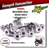 ราคา น็อตชุดสี เวฟ110i 125i 100 110 125R 125S 100S Dream Supercup PCX น็อตชุดสีหัวสนาม เลสแท้ งานหัวสนาม น็อตชุดสีเวฟ น็อตชุดสีเวฟ110i น๊อตชุดสี (20058941189)