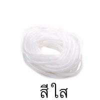 ราคา ไส้ไก่ ไส้ไก่พันสายไฟ เก็บสายไฟ Spiral Wrapping สำหรับจัดเก็บสายไฟสาย ใส ดำ ขนาด 6mm 30mm DG13 (18488233406)