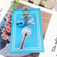 ราคา Kpop Gidle Ive Kep1er สิบเจ็ด Nmixx สมบัติอะคริลิคสุดสร้างสรรค์ Fanchant Lightstick จี้รูปกระดิ่งดาวปุ่มสีทองที่จับพวงกุญแจแหวน (18501185850)