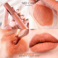 ราคา ลิป Nee Cara Velvet Matte Lip Glaze ลิปเกลซ แมท แมทต์ ลิปจุ่ม เวลเวท นีคาร่า (21133147620)