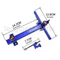 ราคา 6in Recurve Bow Sight Aluminium Alloy Right Hand Recurve Bow Sight Target Shooting Sight 1pcs (20925664900)