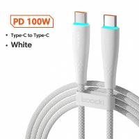 ราคา Toocki 100W USB C ถึง USB C สาย PD USB Type C To Type C To Type C สายชาร์จข้อมูลที่ชาร์จความเร็วสูงสำหรับ Macbook Xiaomi Samsung Huawei (20610779385)
