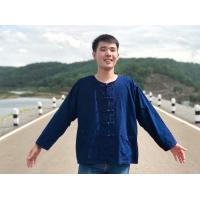 ราคา ม่อฮ่อม ม่อฮ่อมแขนยาว แบบดั้งเดิม คอกลม กระดุมจีน จาก ม่อฮ่อมแพร่ (129491486)