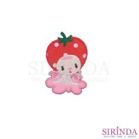 ราคา ตัวรีดการ์ตูนเจ้าหญิงสตอเบอรี่ ตัวรีดติดเสื้อ อาร์มปักตกแต่ง DIY EMBROIDERY PATCH 00080408 (17445613629)