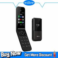 ราคา WLLW เดิมสำหรับ Nokia 2720 GSM โทรศัพท์มือถือ2G Dual SIM Card เคสแบบพับปิดได้โทรศัพท์รองรับกล้องการ์ดความจำโทรศัพท์สำหรับผู้อาวุโส (9566270686)