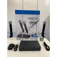 ราคา ไมค์ลอย ไมโครโฟนไร้สาย ไมค์ 2 ตัวแบบมือถือ Professional Wireless Microphone SHEYA MIC 888A VHF (1465002040)