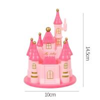 ราคา โมเดลปราสาทเจ้าหญิง น่ารักๆ ปราสาทแฟนซี DIY สำหรับตกแต่งเค้กวันเกิด (17464790882)