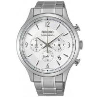 ราคา Karnvera Shop นาฬิกาข้อมือผู้ชาย Seiko Chronograph SSB337P1 Quartz Mens Watch (8445496882)