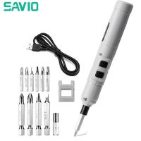 ราคา คลังสินค้าพร้อม SAVIO Mini ไฟฟ้าเครื่องมือไขควงไฟฟ้า3 6V Multifucntion ไร้สายเจาะมี11Pcs Bits ชุดในครัวเรือนUSB Charge (7734615188)