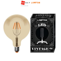 ราคา หลอดไฟวินเทจ LAMPTAN GLOBE G95 LED 4W ขั้ว E27 VINTAGE หลอดไฟ (20474596996)
