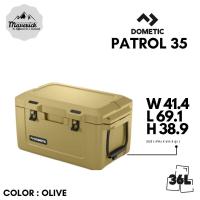 ราคา กระติกน้ำแข็ง ถังน้ำแข็ง ถังแช่น้ำแข็ง Cooler box Premium Grade ยี่ห้อ Dometic รุ่น Patrol 35 จุ 36 ลิตร L (12482431172)